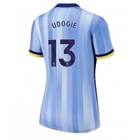 Camisa de time de futebol Tottenham Hotspur Destiny Udogie #13 Replicas 2º Equipamento Feminina 2024-25 Manga Curta